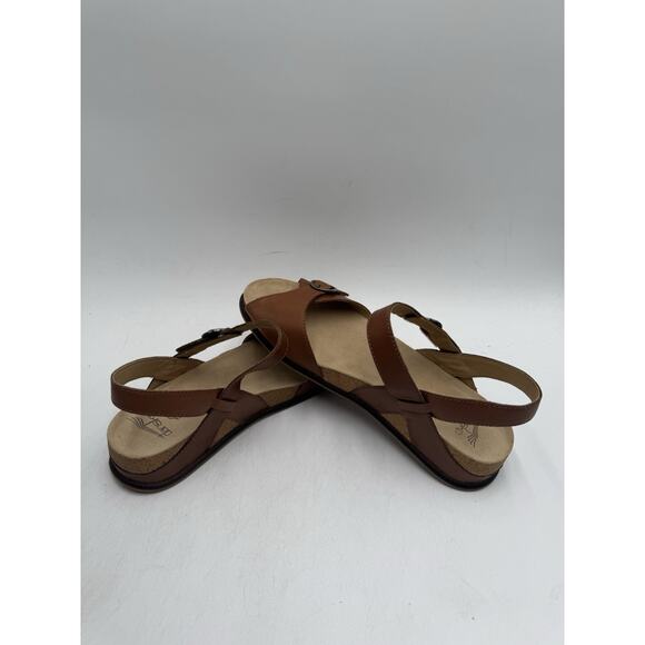 Dansko CANDACE BURNISHED NAPPA Women's NEW Sandal Tan EU Size 40 - Picture 8 of 11